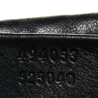 Gucci Calfskin Coco Capitan Logo Drawstring Backpack Black 6 of 9