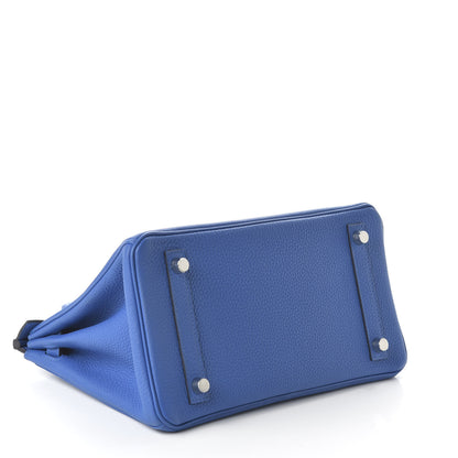 Hermes Togo Birkin 25 Bleu Zellige 4 of 11