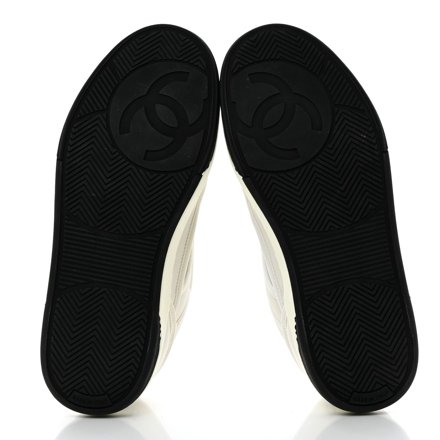 Fabric Womens Logo Sneakers 36.5 White