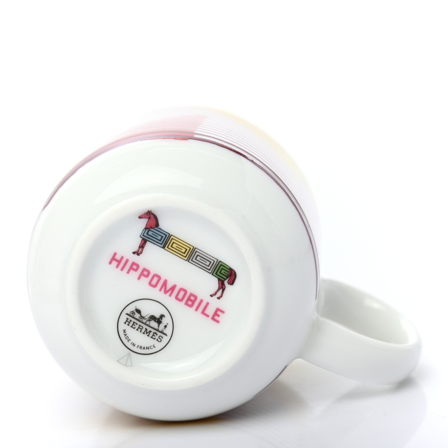 Hermes Porcelain Hippomobile Coffee Cup And Saucer Set Of 2 7 of 9