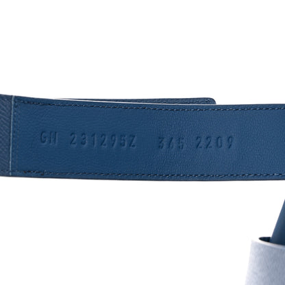 Hermes Epsom Womens Chypre Sandals 36.5 Bleu Bleuet 6 of 9