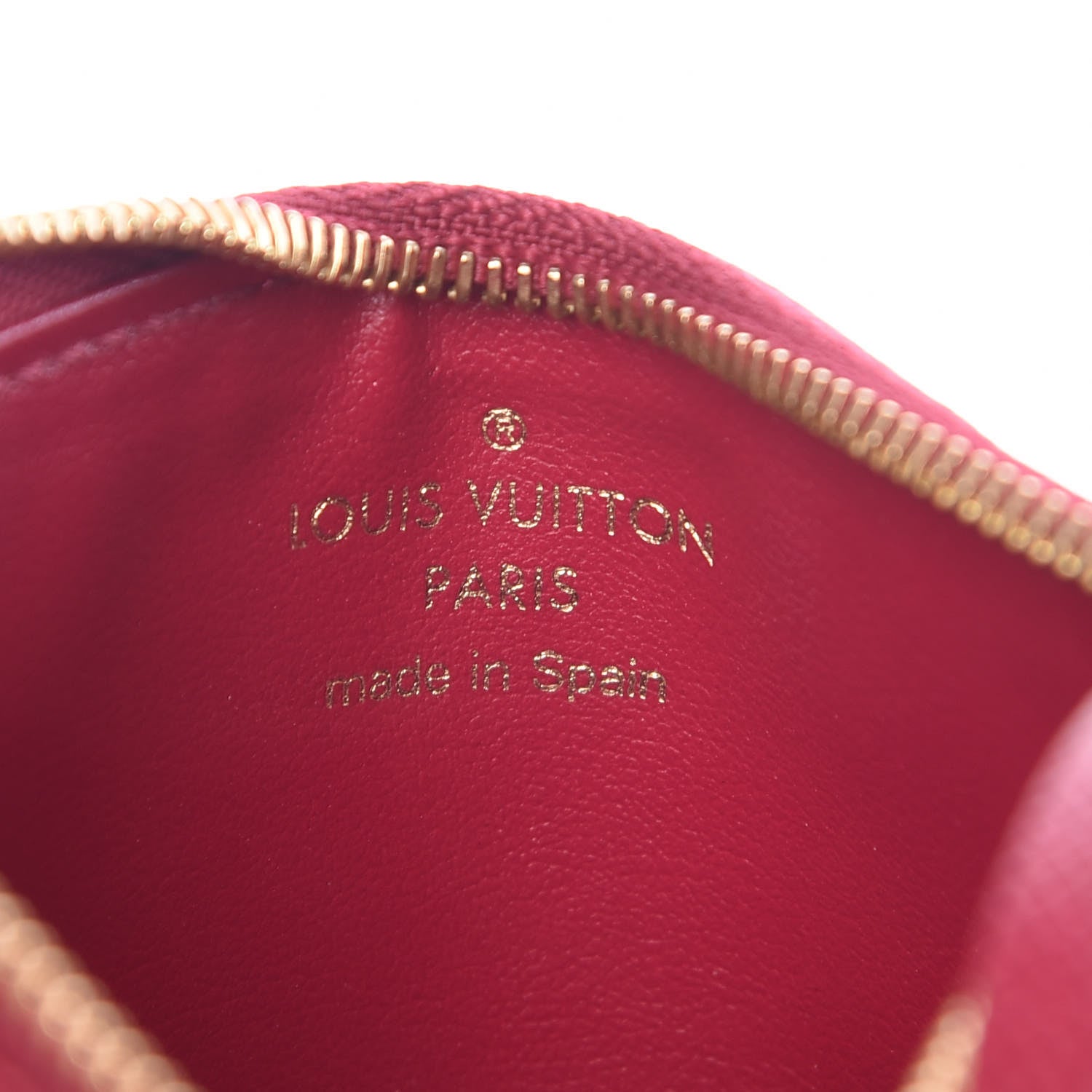 Louis Vuitton Monogram Zipped Card Holder Fuchsia 6 of 7