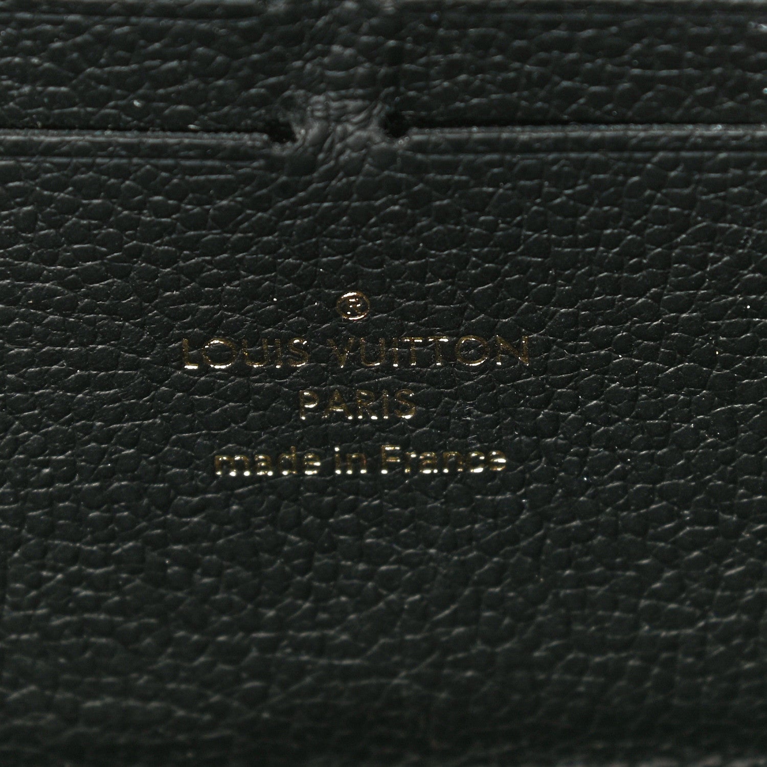 Louis Vuitton Empreinte Clemence Wallet Black 6 of 11