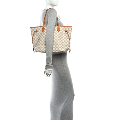 Louis Vuitton Damier Azur Neo Neverfull MM 2 of 9
