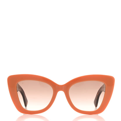Fendi Acetate F is Fendi FF 51mm Cat Eye Sunglasses 0327/S Tortoise Orange 2 of 7