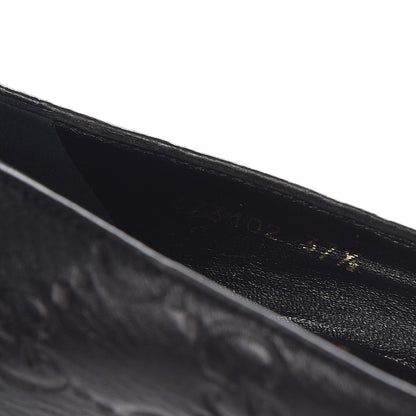 Gucci Guccissima Peep Toe Pumps 37.5 Black 11 of 12
