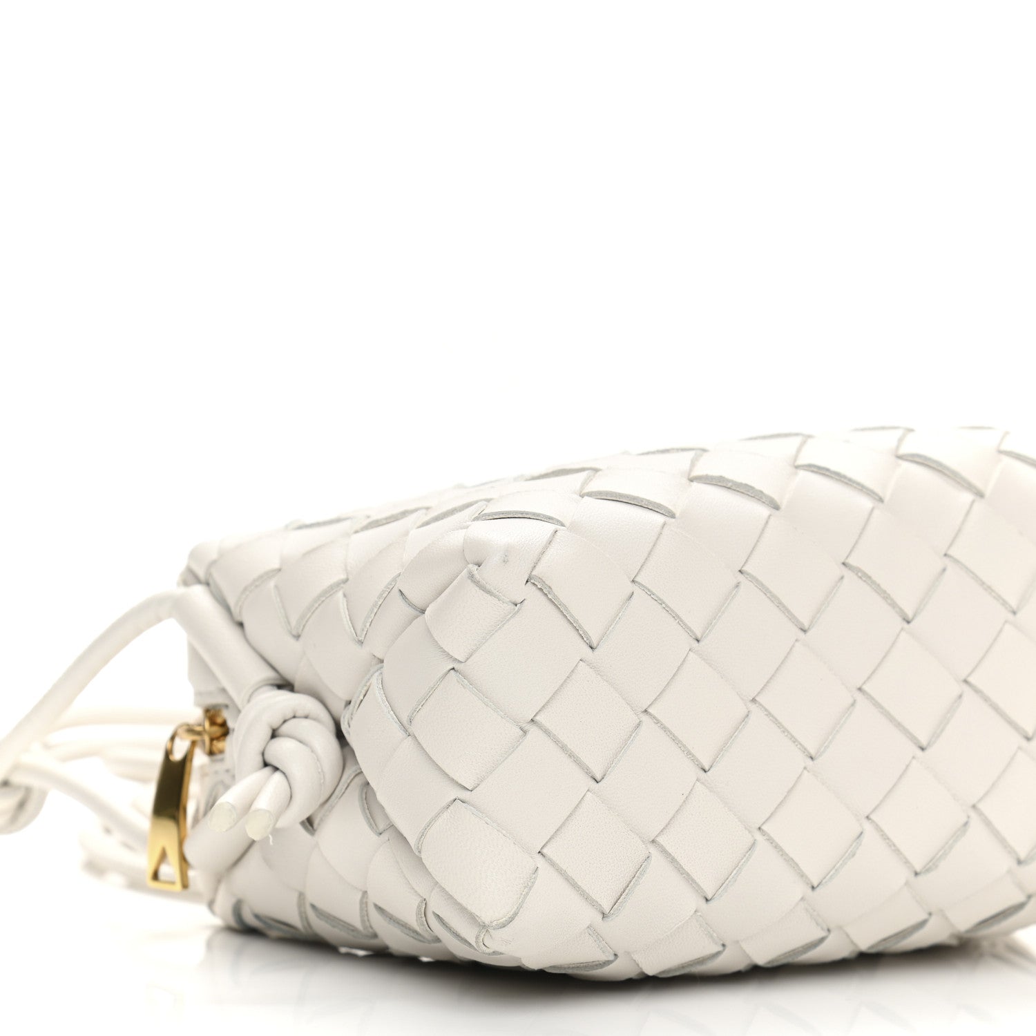 Bottega Veneta Nappa Intrecciato Mini Loop Camera Bag White 7 of 8