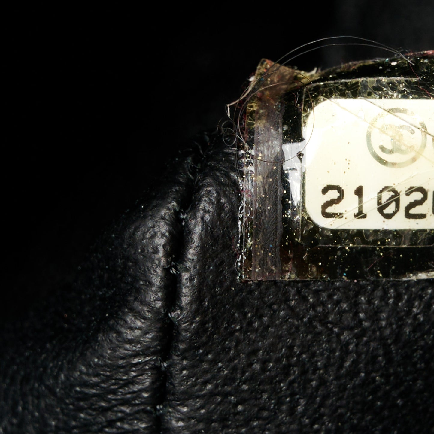 Lambskin Chevron Quilted Medium Double Flap So Black