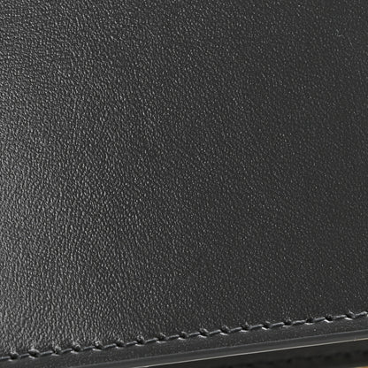Celine Shiny Calfskin Triomphe Margo Wallet on Chain Anthracite 13 of 14