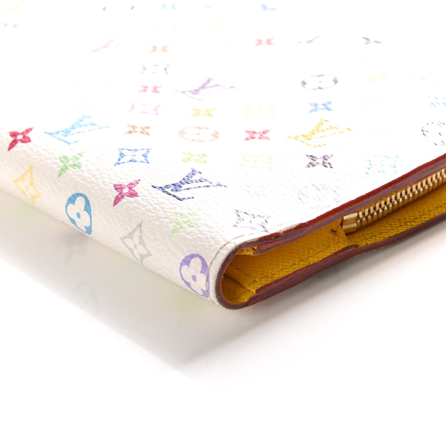 Monogram Multicolor Insolite Wallet White Citron