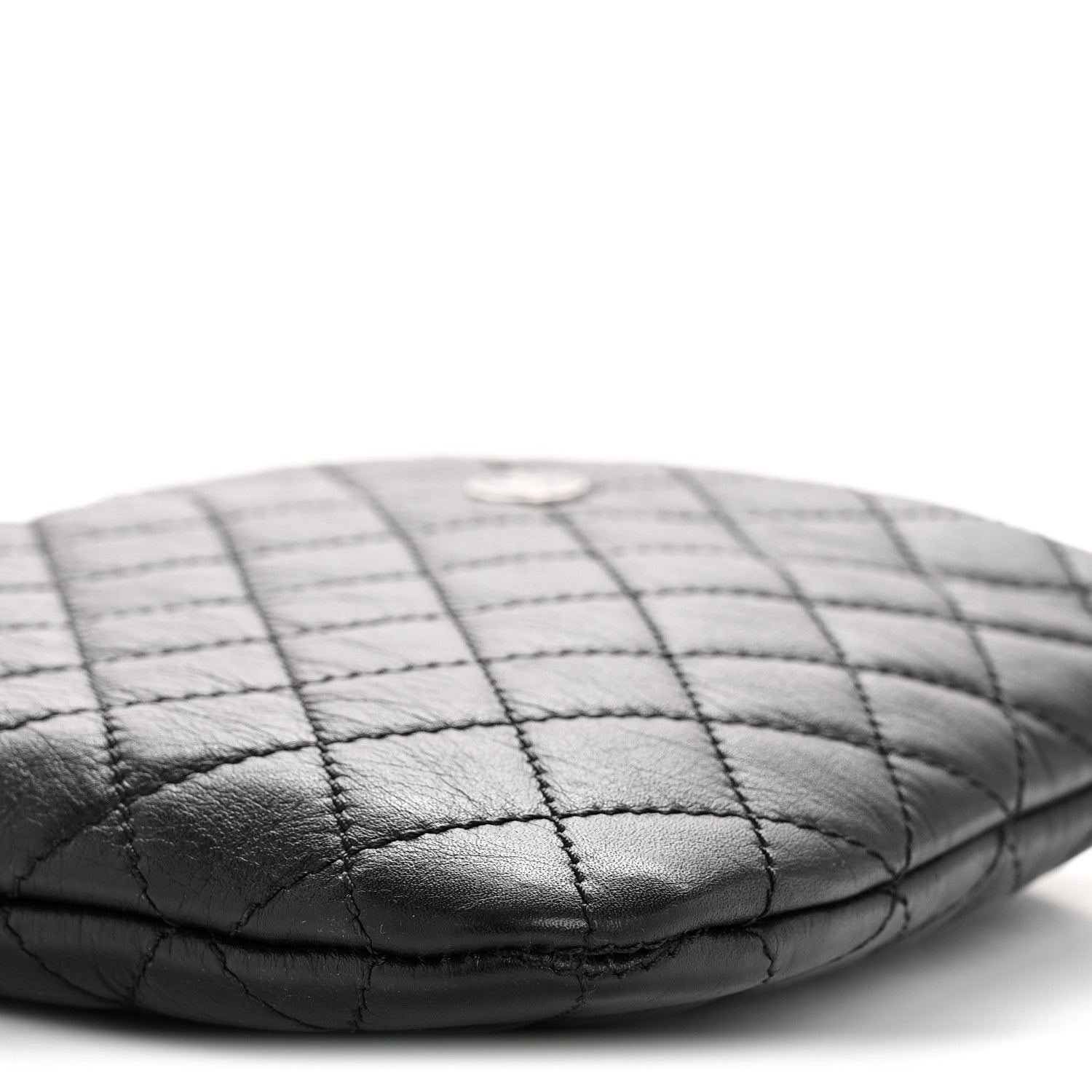 Chanel Aged Calfskin Quilted Crossbody Bag Black 11 of 14