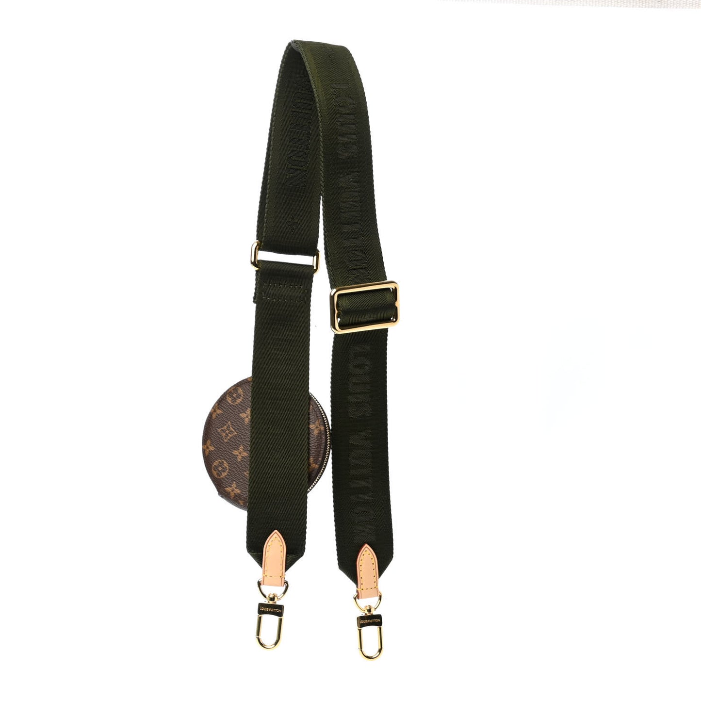 Monogram Multi Pochette Accessories Bandouliere Shoulder Strap Kaki