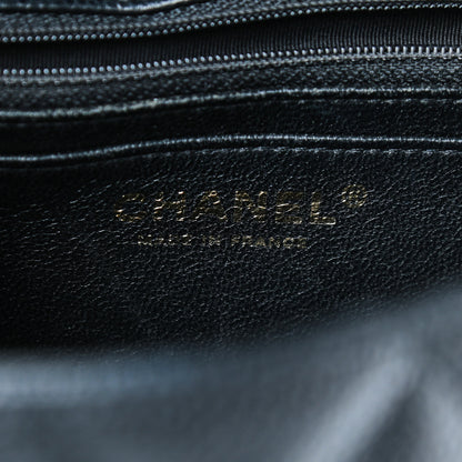 Chanel Caviar Quilted Jumbo Single Flap Black 8 of 12