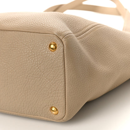 Prada Vitello Daino Shoulder Bag Sabbia 8 of 12