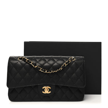 Chanel Caviar Quilted Medium Double Flap Black 11 of 11