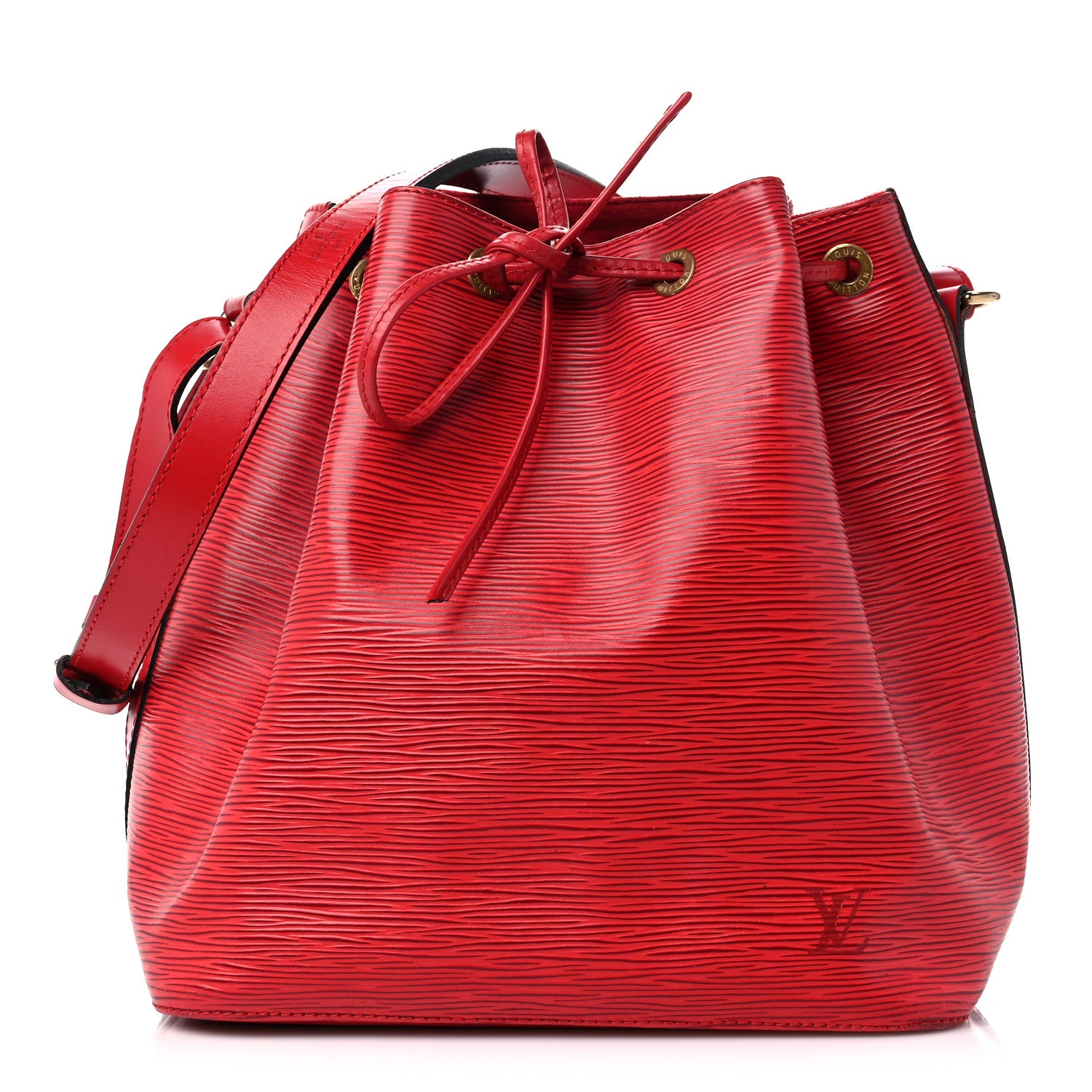 Louis Vuitton Epi Petit Noe Castillan Red 1 of 13