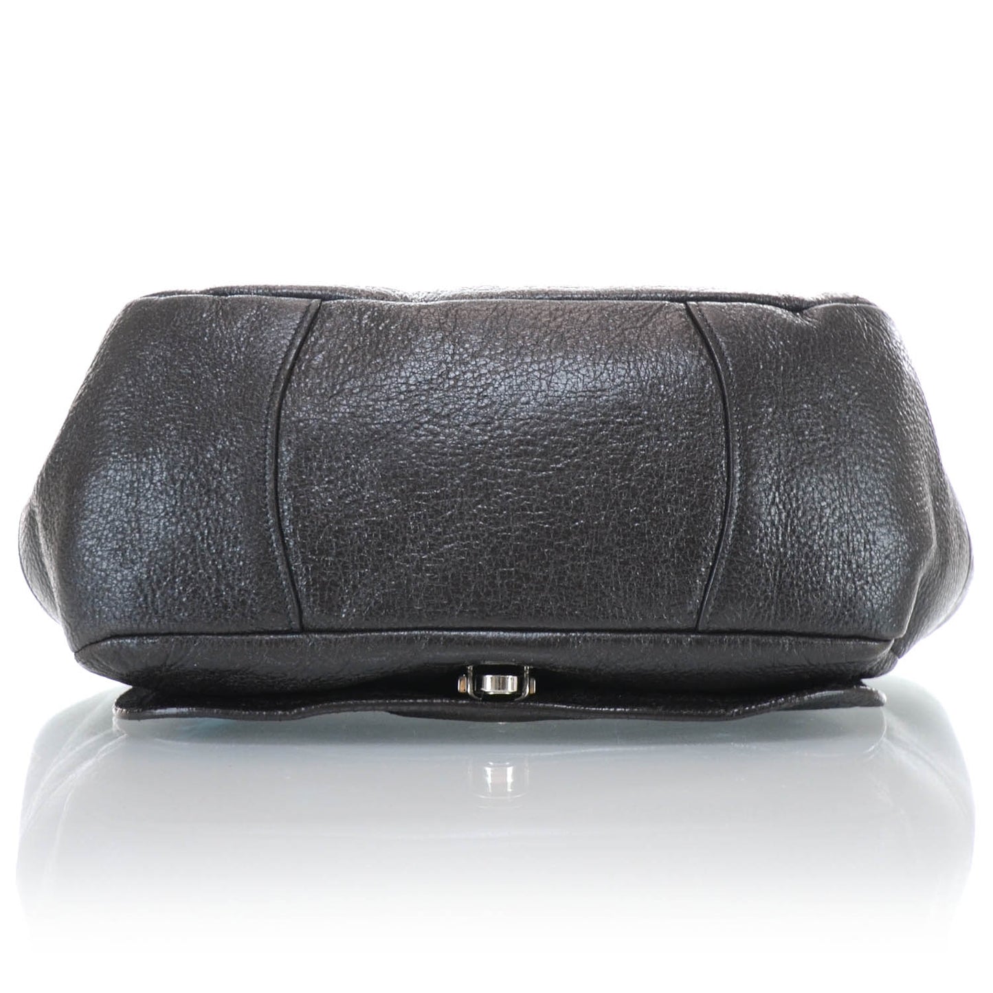 Cervo Lux Chain Flap Hobo Ebano