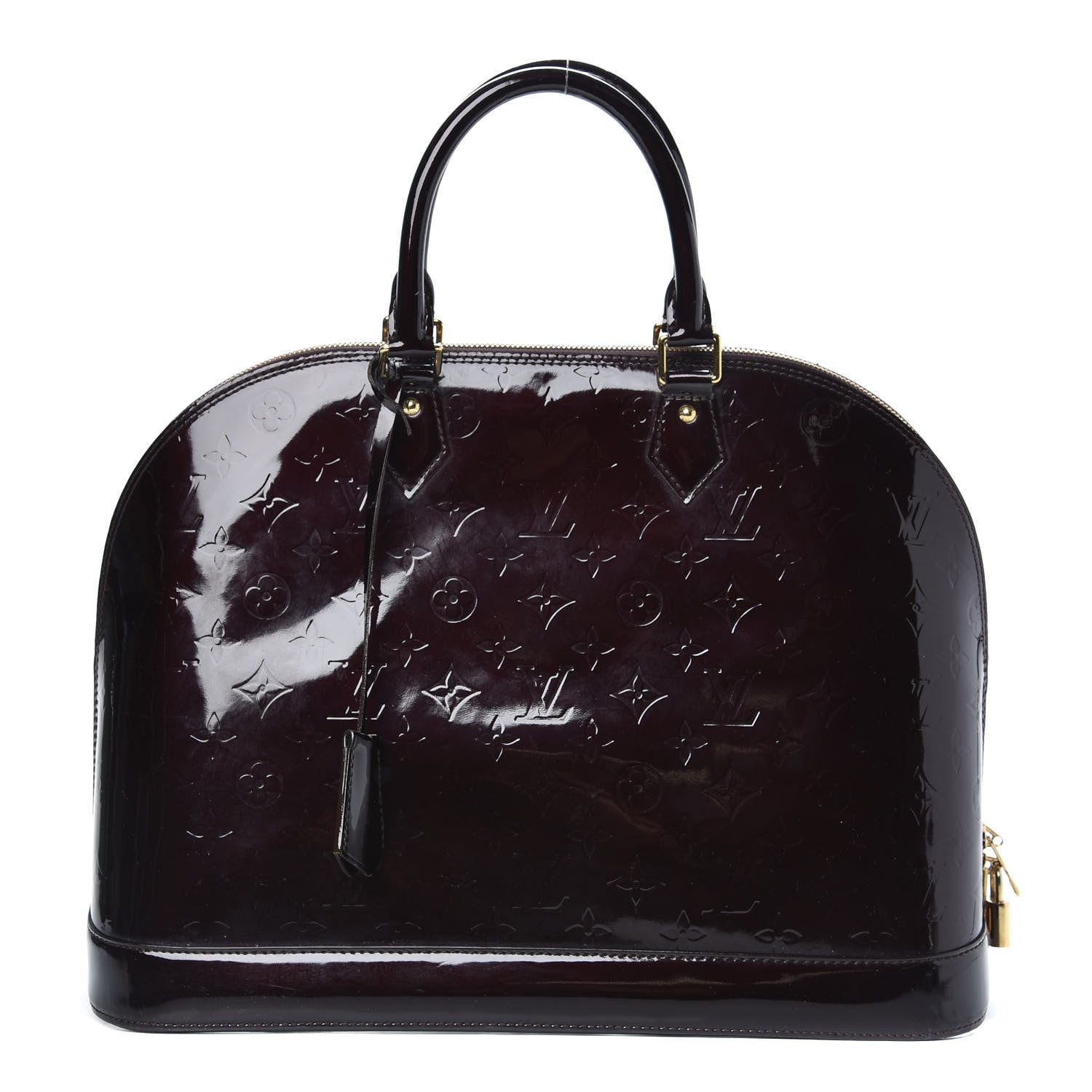 Louis Vuitton Vernis Alma MM Amarante 1 of 9