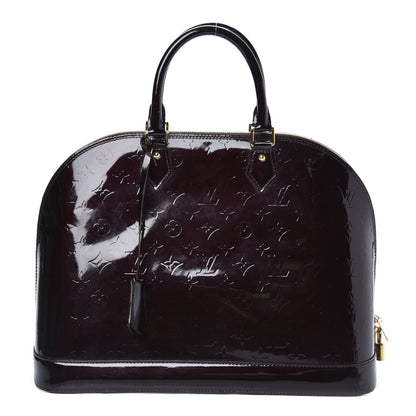 Louis Vuitton Vernis Alma MM Amarante 1 of 13