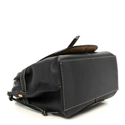 Loewe Calfskin Small Gate Tote Midnight Blue 4 of 9