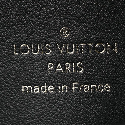 Louis Vuitton Lambskin Malletage Top Handle GO-14MM White Black 7 of 15