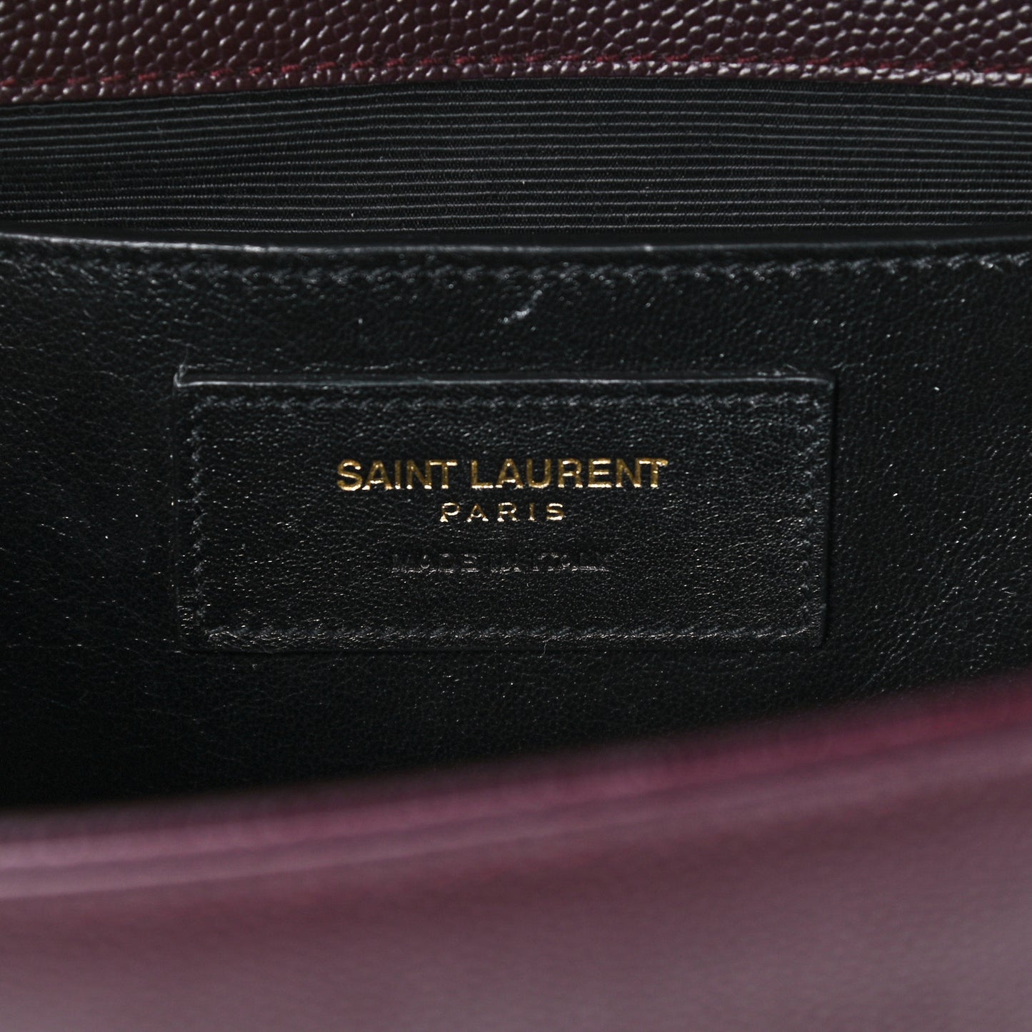 Grain De Poudre Medium Classic Monogram Kate Satchel Amaranto