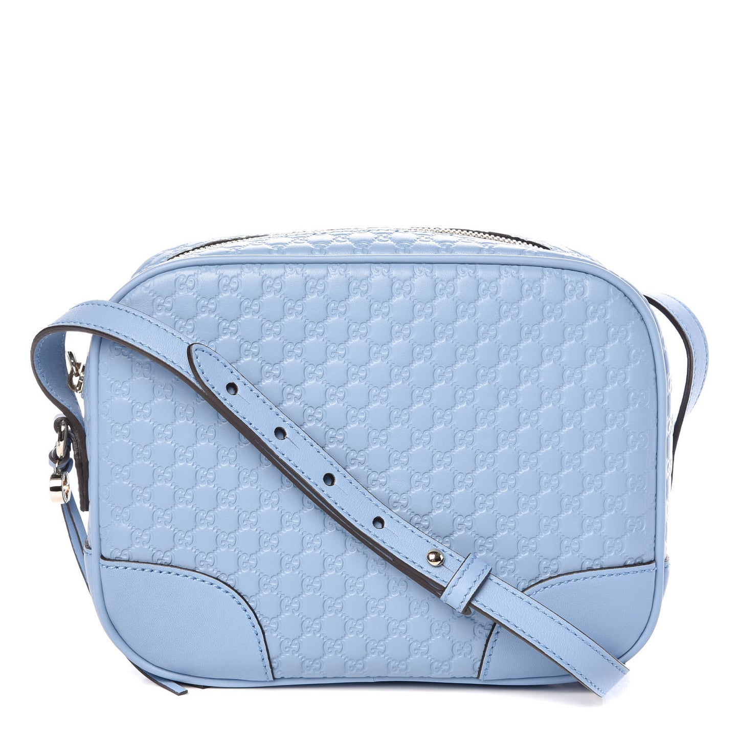 Microguccissima Mini Bree Messenger Bag Mineral Blue