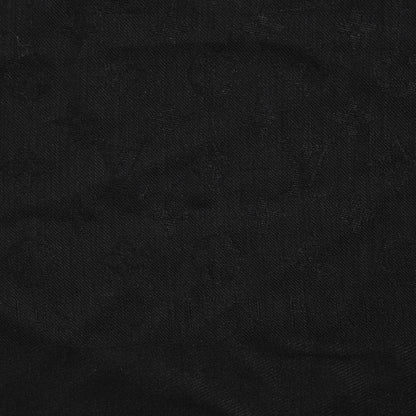 Louis Vuitton Silk Wool Monogram Shawl Black 2 of 4
