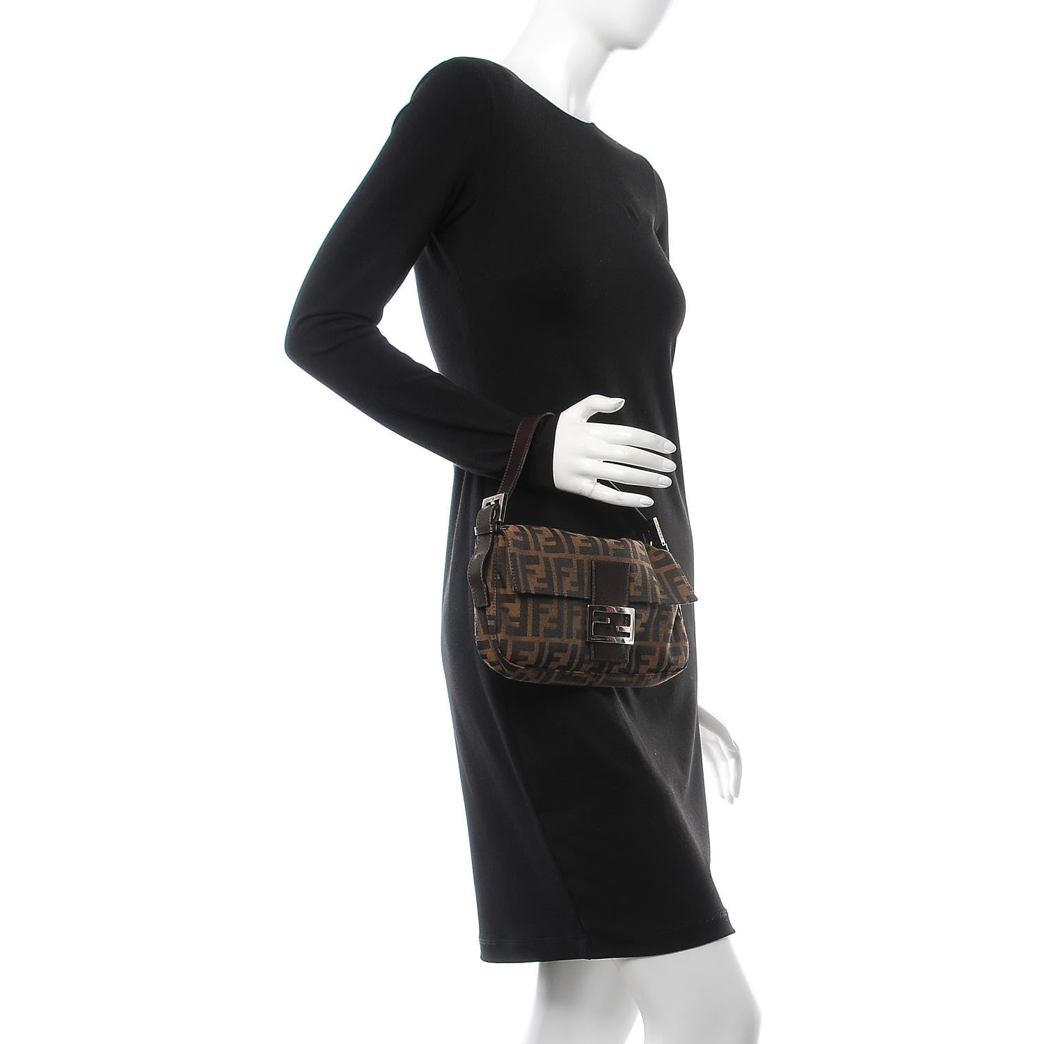 Fendi Zucca Baguette Tobacco 2 of 6