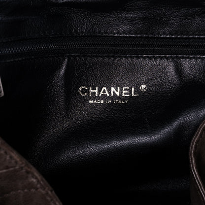 Chanel Calfskin East West Modern Chain Tote Dark Brown 6 of 14