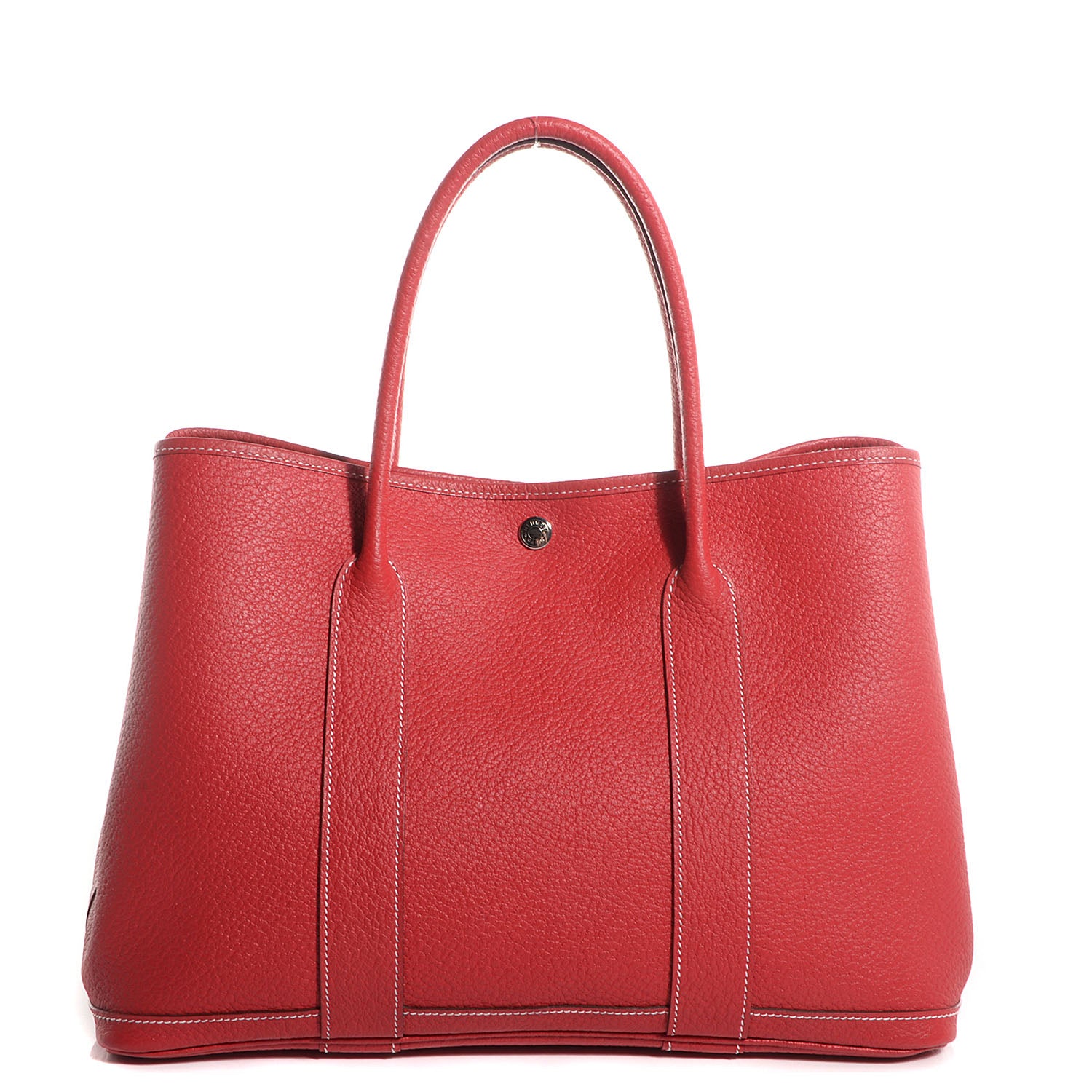 Hermes Vache Country Garden Party 36 MM Rouge Casaque 1 of 14