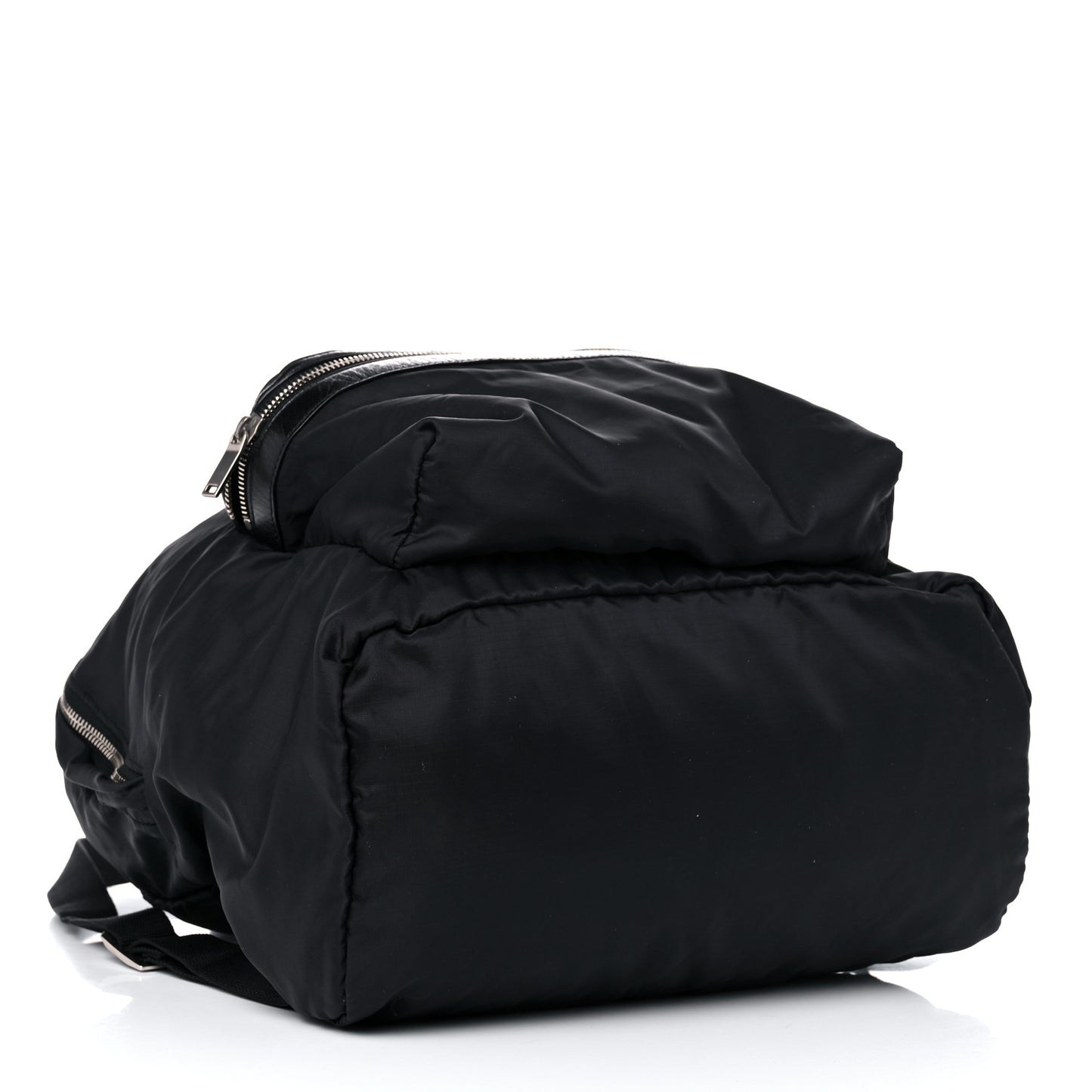 Nylon City Backpack Black