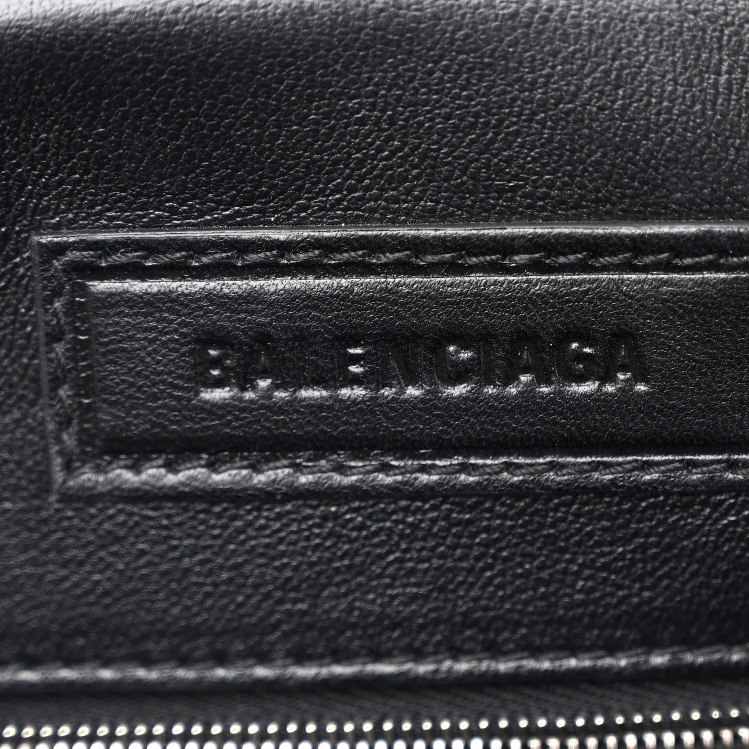 Balenciaga Extra Supple Calfskin Crocodile Embossed Large Editor Bag Silver 6 of 13
