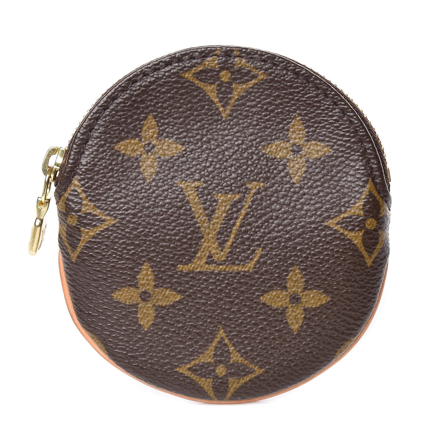 Monogram Round Coin Purse