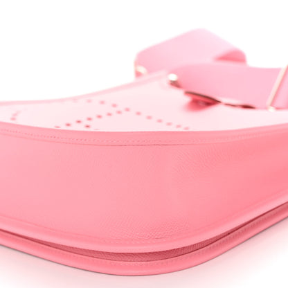 Hermes Epsom Evelyne III PM Rose Confetti 9 of 11