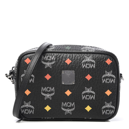 MCM Skyoptic Visetos Spectrum Diamond Camera Bag Black 1 of 10