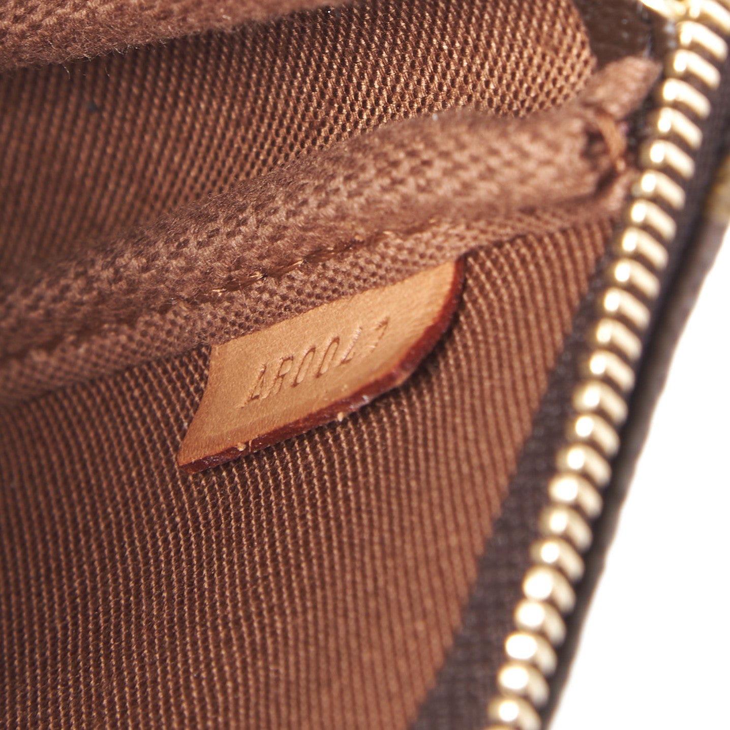 Monogram Graffiti Pochette Accessories Peach