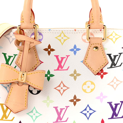 Louis Vuitton LV X TM Monogram Multicolor Speedy Bandouliere 25 White 7 of 10