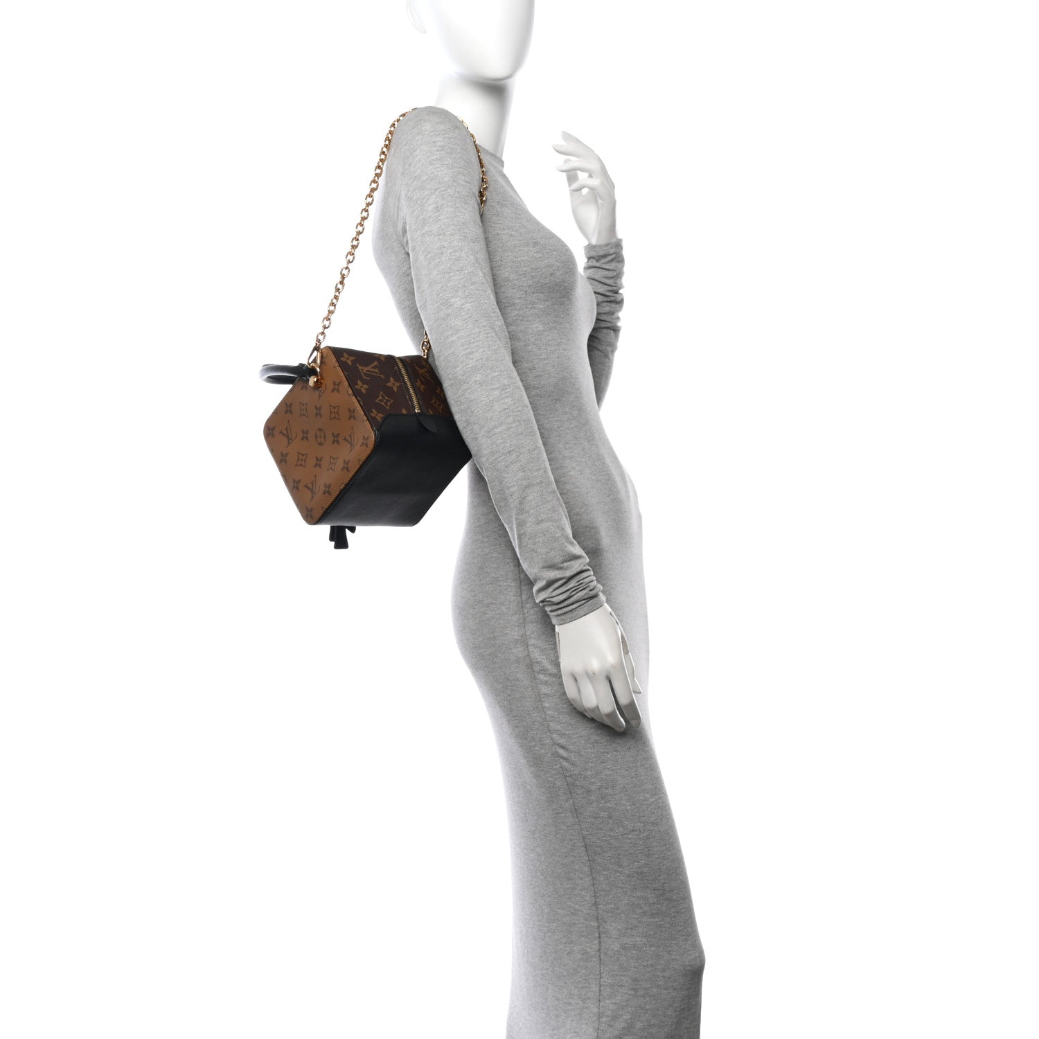 Louis Vuitton Reverse Monogram Square Bag 2 of 11