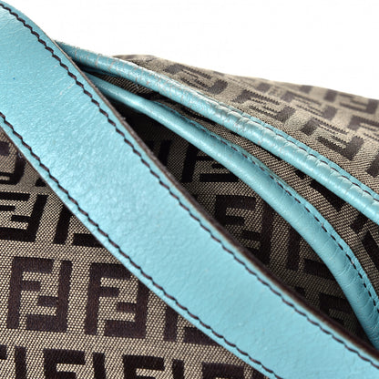 Fendi Zucchino Cuoio Chef Hobo Mogano Panna Laguna 8 of 12