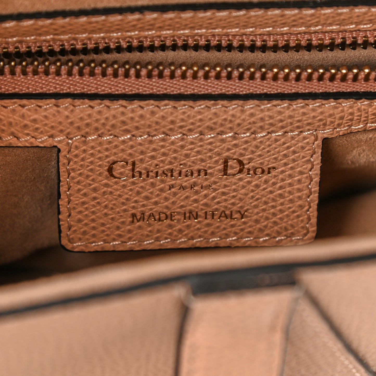 Grained Calfskin Saddle Bag Fard