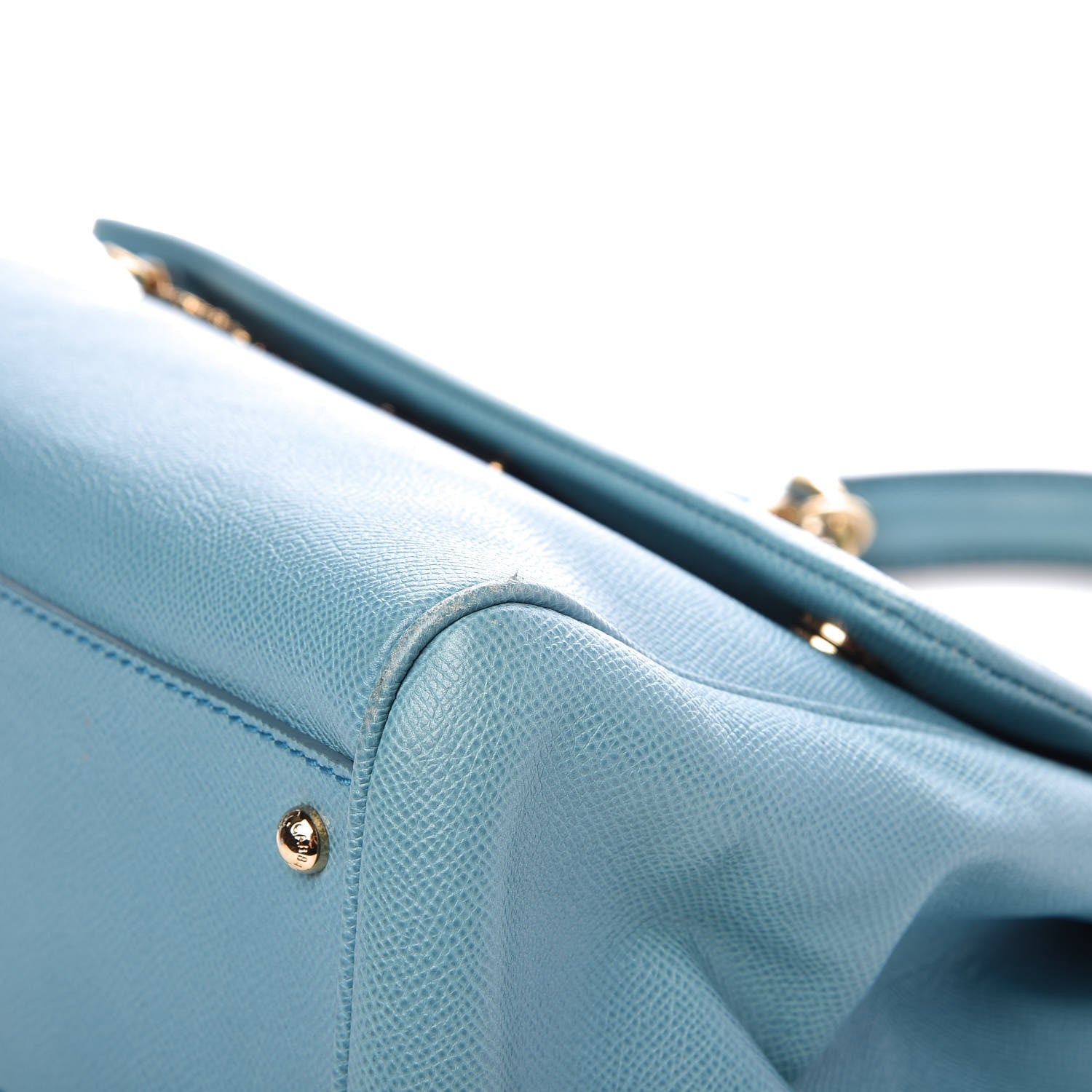 Dolce & Gabbana Dauphine Large Miss Sicily Satchel Light Blue 12 of 14