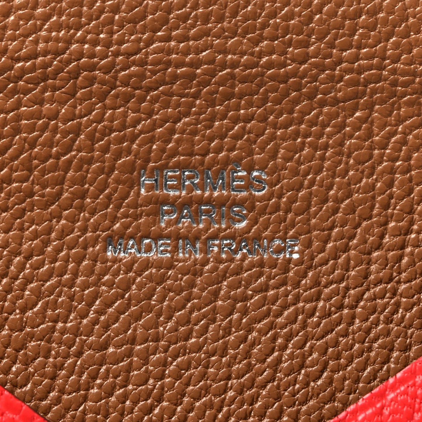 Chevre Mysore Verso Calvi Card Case Rose Texas Quebracho