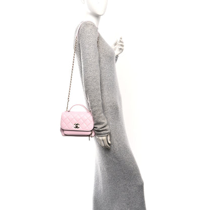 Chanel Caviar Quilted Mini Business Affinity Flap Light Pink 2 of 11