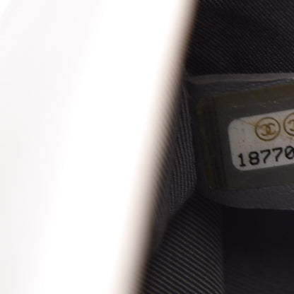 Chanel Calfskin Double Stitch Medium Boy Flap White 7 of 7