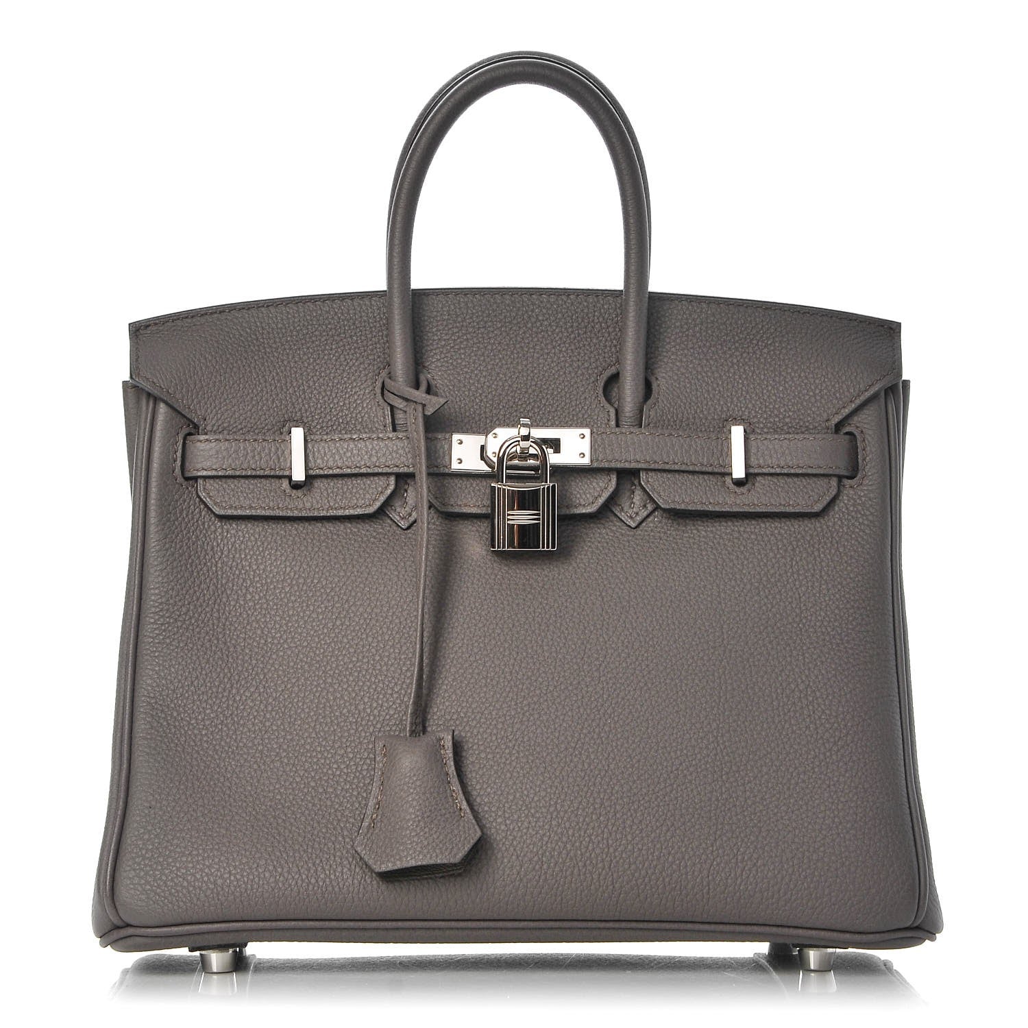 Hermes Togo Birkin 25 Etain 1 of 34