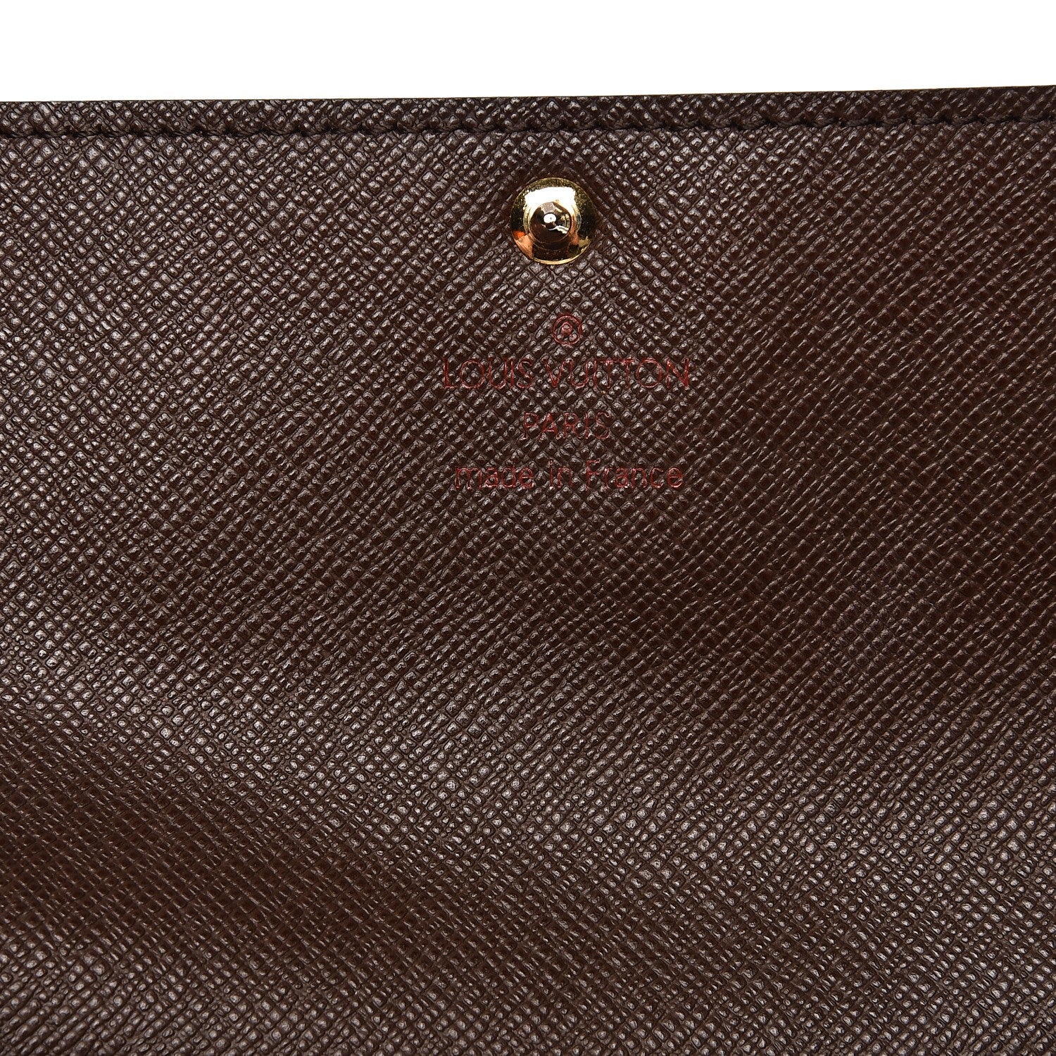 Louis Vuitton Damier Ebene Sarah Wallet 6 of 8
