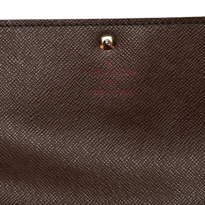 Louis Vuitton Damier Ebene Sarah Wallet 6 of 8