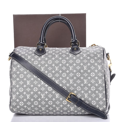 Louis Vuitton Monogram Idylle Speedy Bandouliere 30 Encre 7 of 7