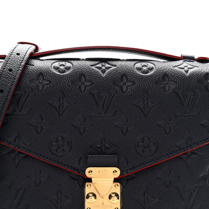 Louis Vuitton Empreinte Pochette Metis Marine Rouge 7 of 11
